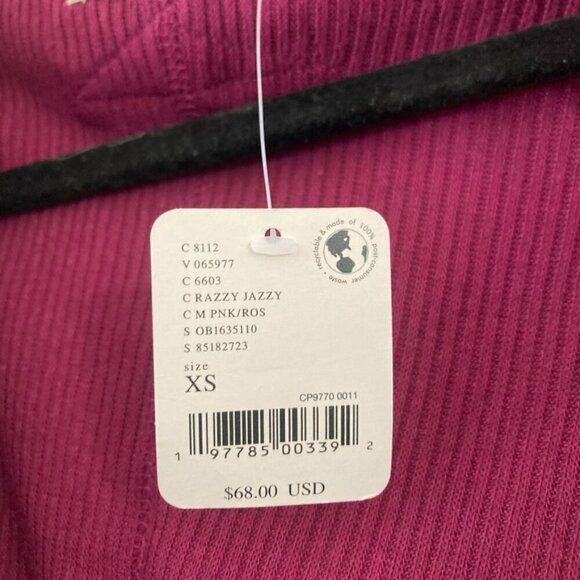 NWT We The Free Hold Me Close Pullover Razzy Jazzy Sz XS - Picture 6 of 7